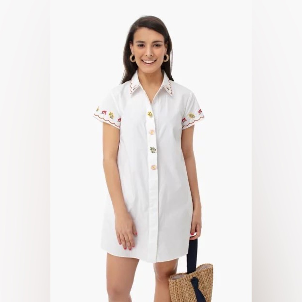 Tuckernuck Embroidered Dress